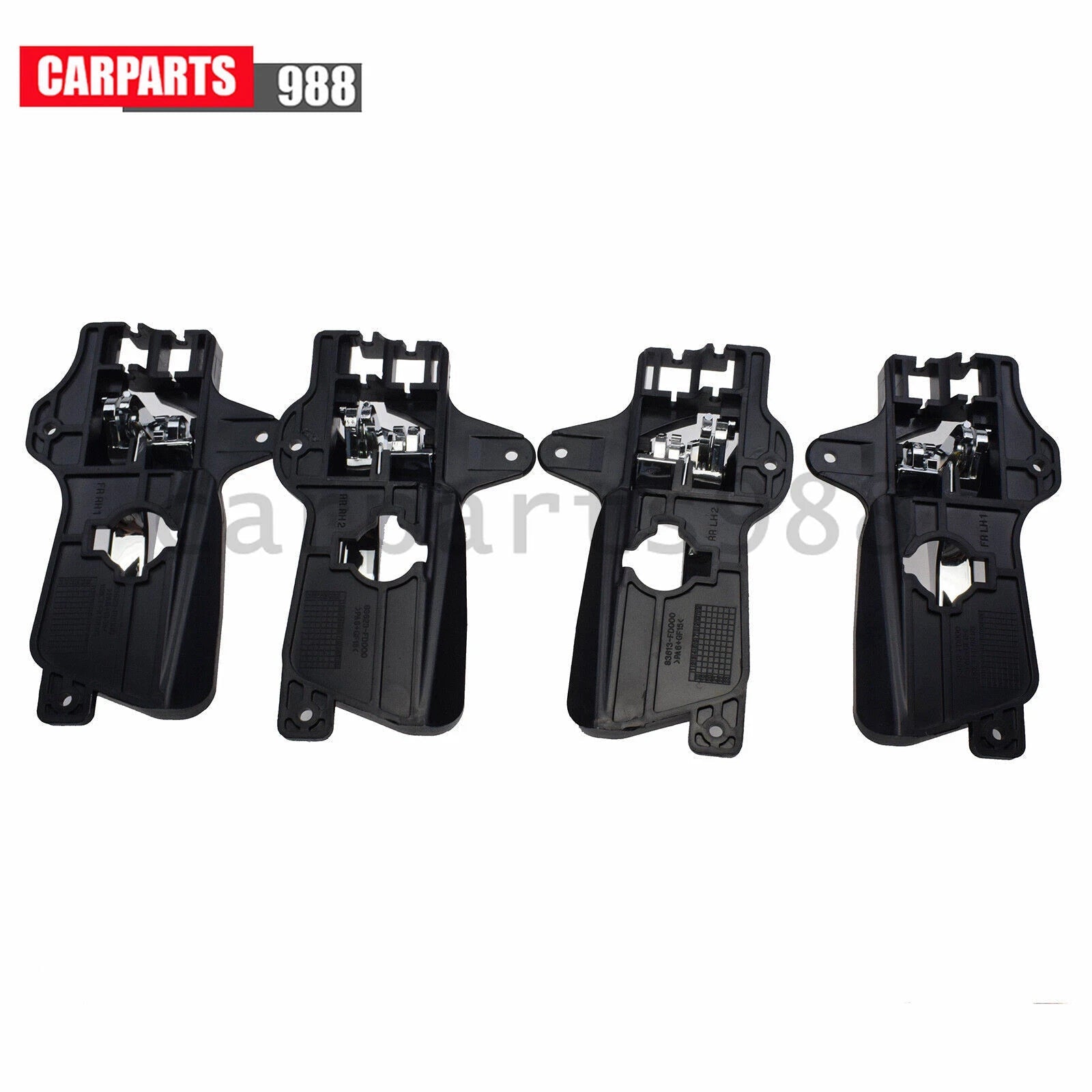 Inside Chrome Door Handle Front Rear LH RH for 09-12 Elantra Touring 826102L010 6B93BC-57