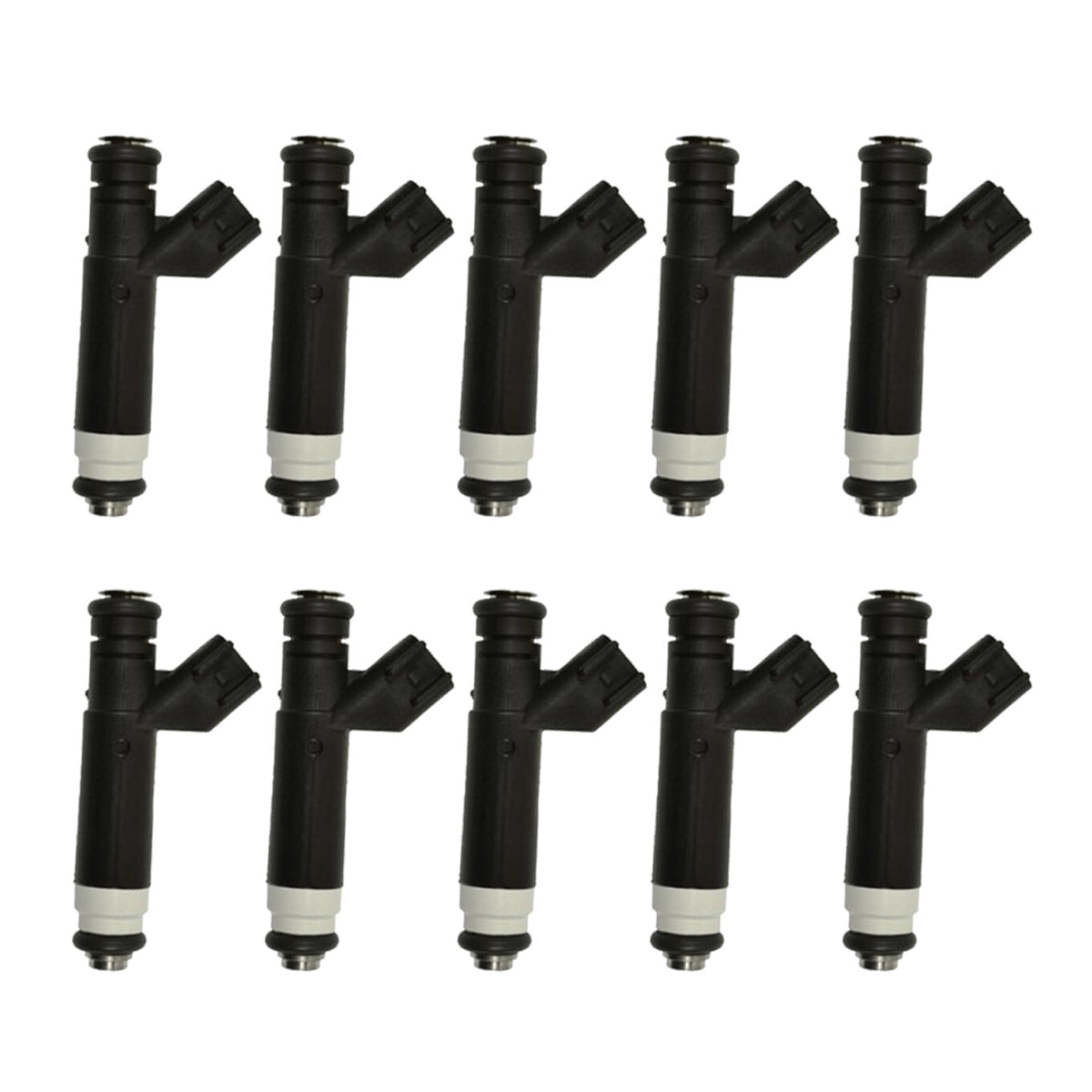 10PCS Fuel Injector 5C3Z-9F593-AA For Ford F-250 F-350 Super Duty 2005-2010 6.8L