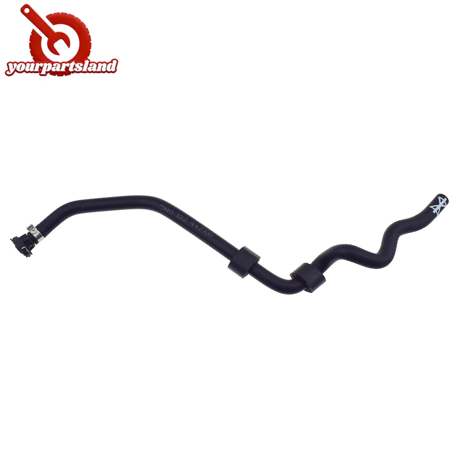 Engine Cooler Coolant Hose Pipe 5N0122447AB For Audi Q3 2012-2018 5N0 122 447 AB 6B93BC-57