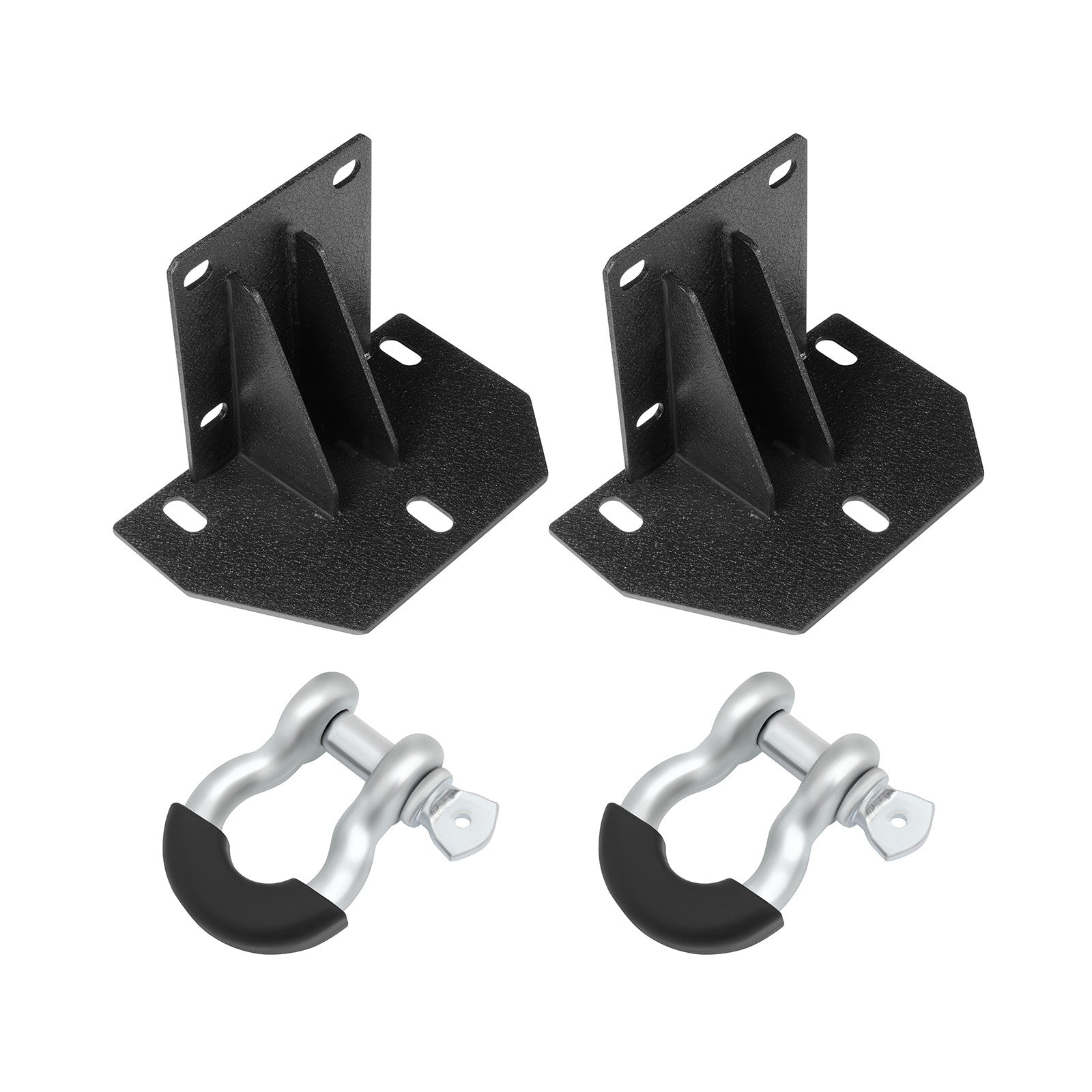 ECCPP Steel Front Bumper w/ Winch Plate & Fog Light For 2013-2018 Dodge Ram 1500 6B93BC-57