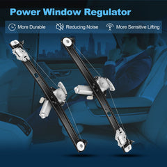 For 2000-2006 BMW X5 Rear Left Right Power Window Regulator With Motor 6B93BC-57