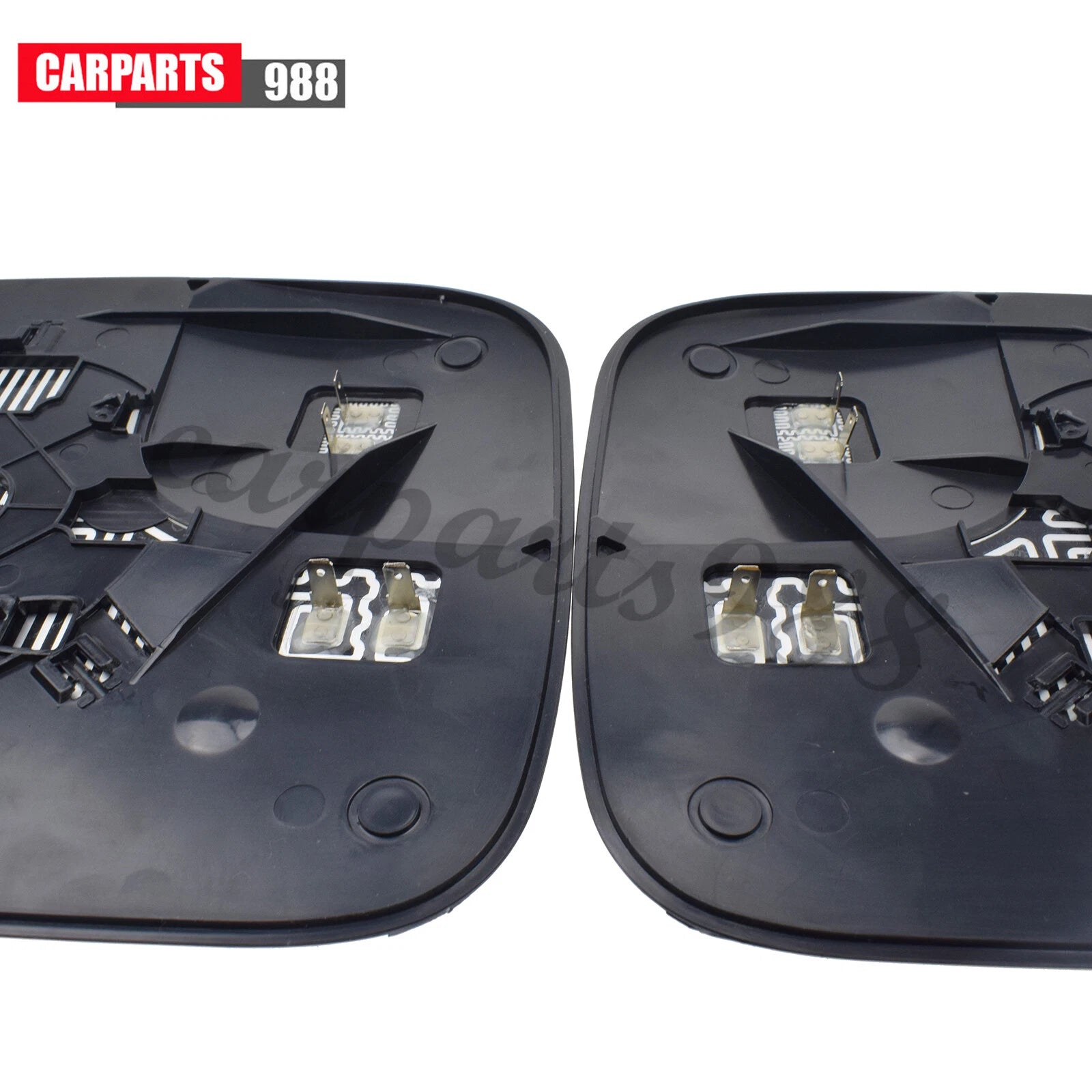 Left Right Door Mirror Glass Power Heated for 2005-2009 Dodge Ram 1500 2500 3500 6B93BC-57
