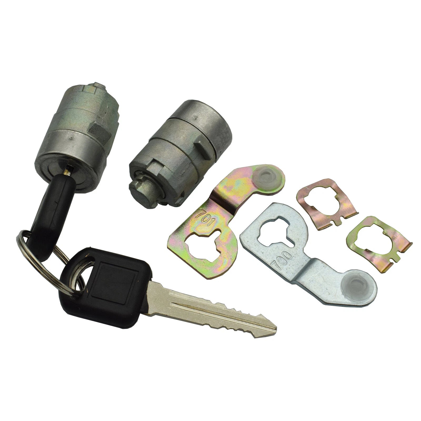 Door Lock Cylinder W/ Keys For GM CHEVY SILVERADO Pontiac Cadillac GMC 15298924 6B93BC-57