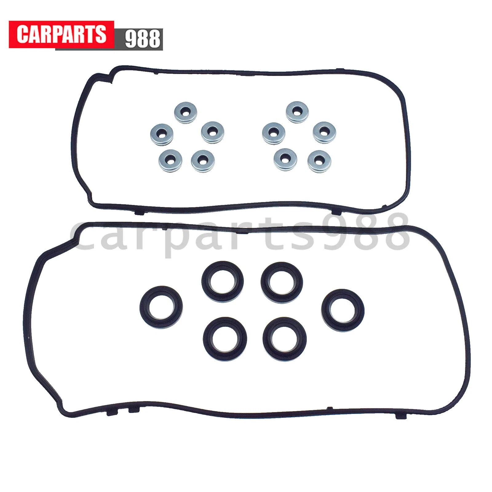 Valve Cover Gasket Set For Honda Odyssey Accord Pilot MDX TL 3.5L 12050-R70-A00 6B93BC-57