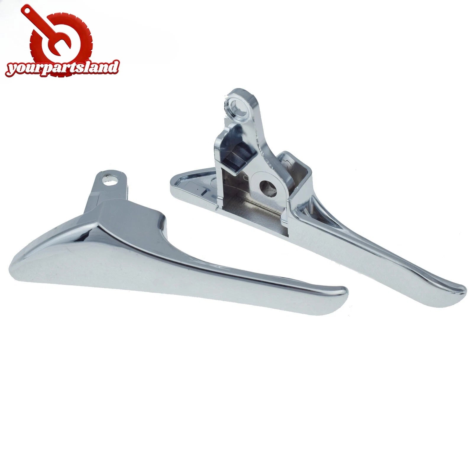 Left Right Interior Door Pull Handles Chrome For Mercedes S211 W211 W219 2003-09 6B93BC-57