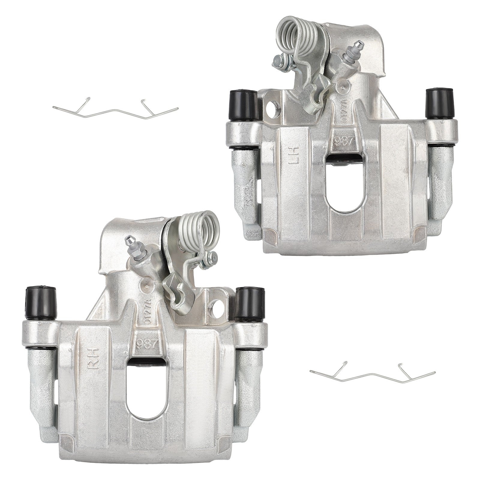 Rear Left Right Brake Calipers 2Pcs For 2004-2009 Mazda 3 2009 Mazda 3 Sport 6B93BC-57