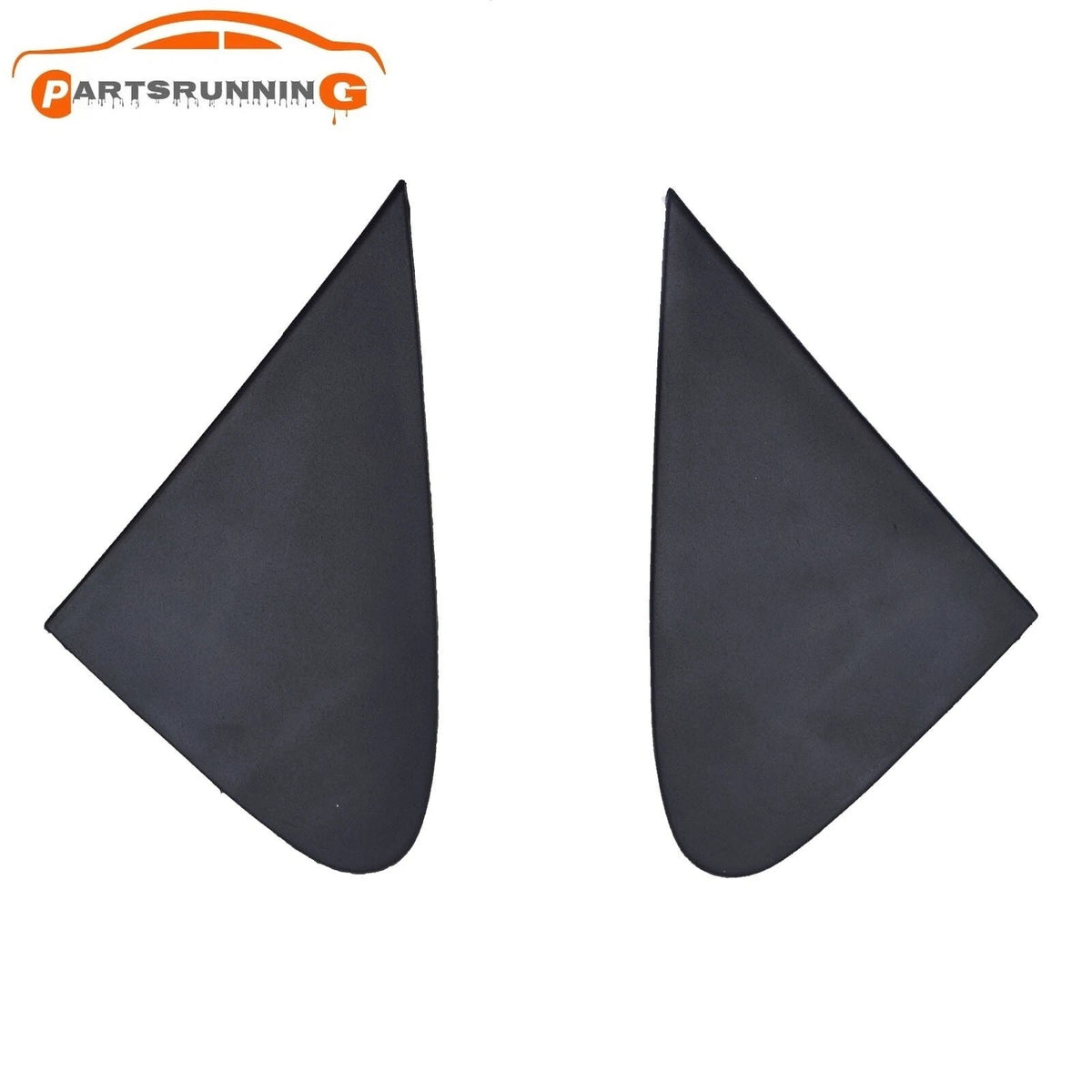 Pair Side View Mirror Fender Corner Trim Cover For Toyota Corolla 2008-2013 6B93BC-57