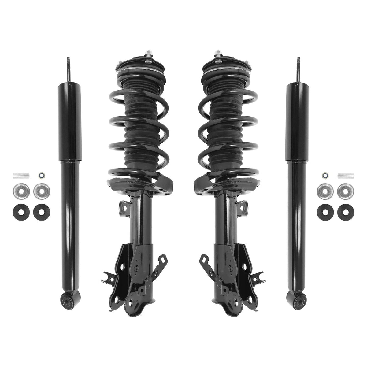 Front & Rear Complete Strut Assembly Shock Kit for 2013-2015 Honda Civic Sedan 6B93BC-57