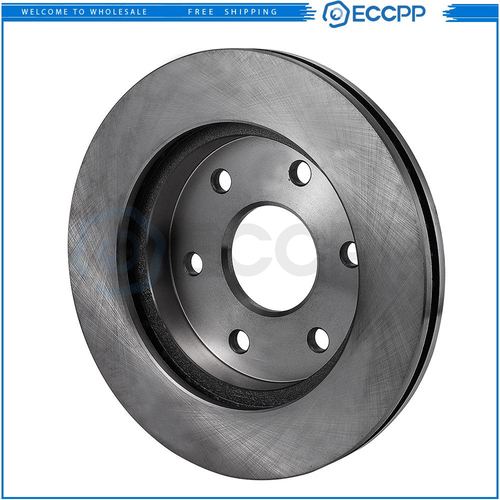 Fits 2002-2005 Cadillac Escalade 5.3L Front Sloid Brake Rotors & Ceramic Pads 6B93BC-57