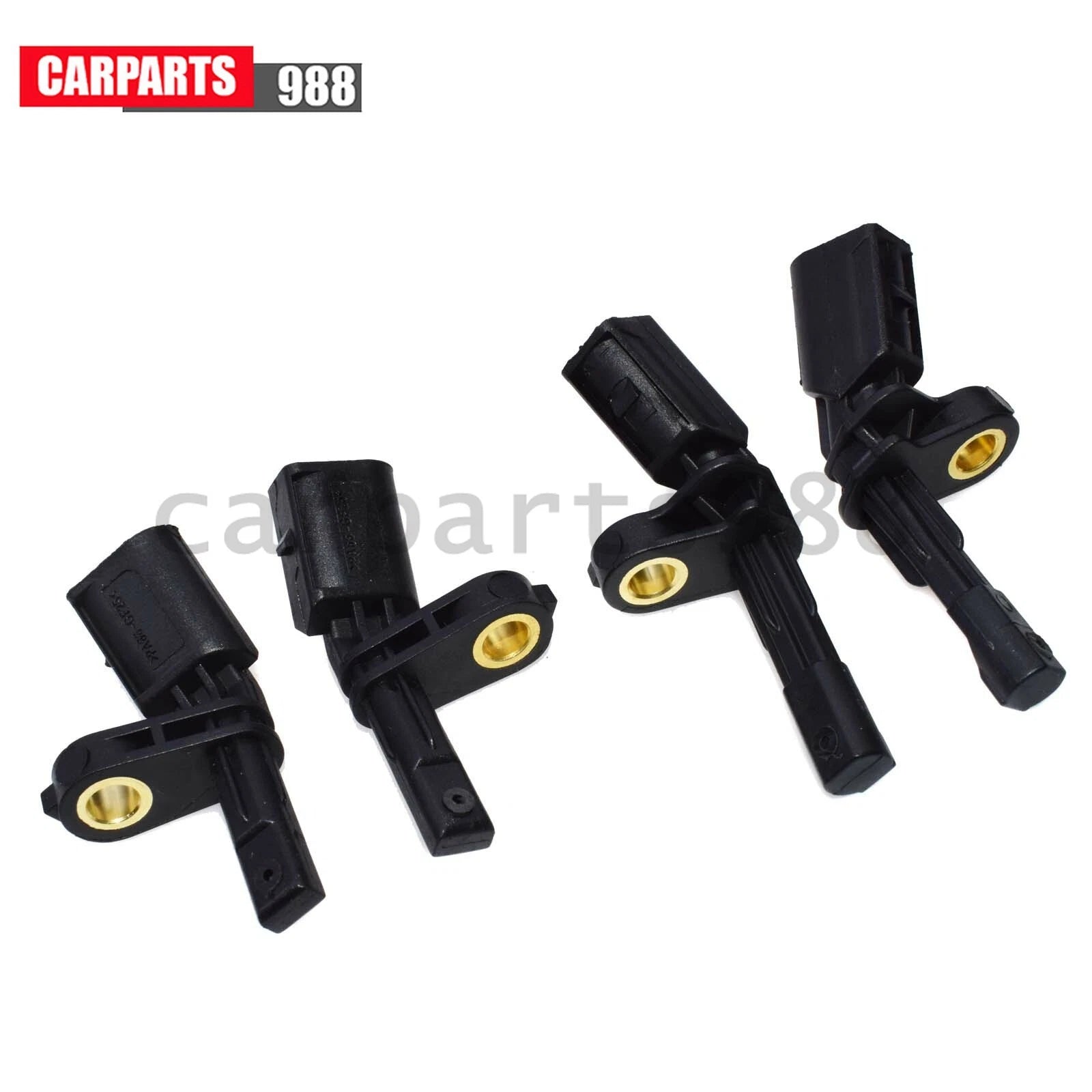4Pcs ABS Wheel Speed Sensor Front Rear Left Right For VW GTI Passat AUDI A3 TT 6B93BC-57