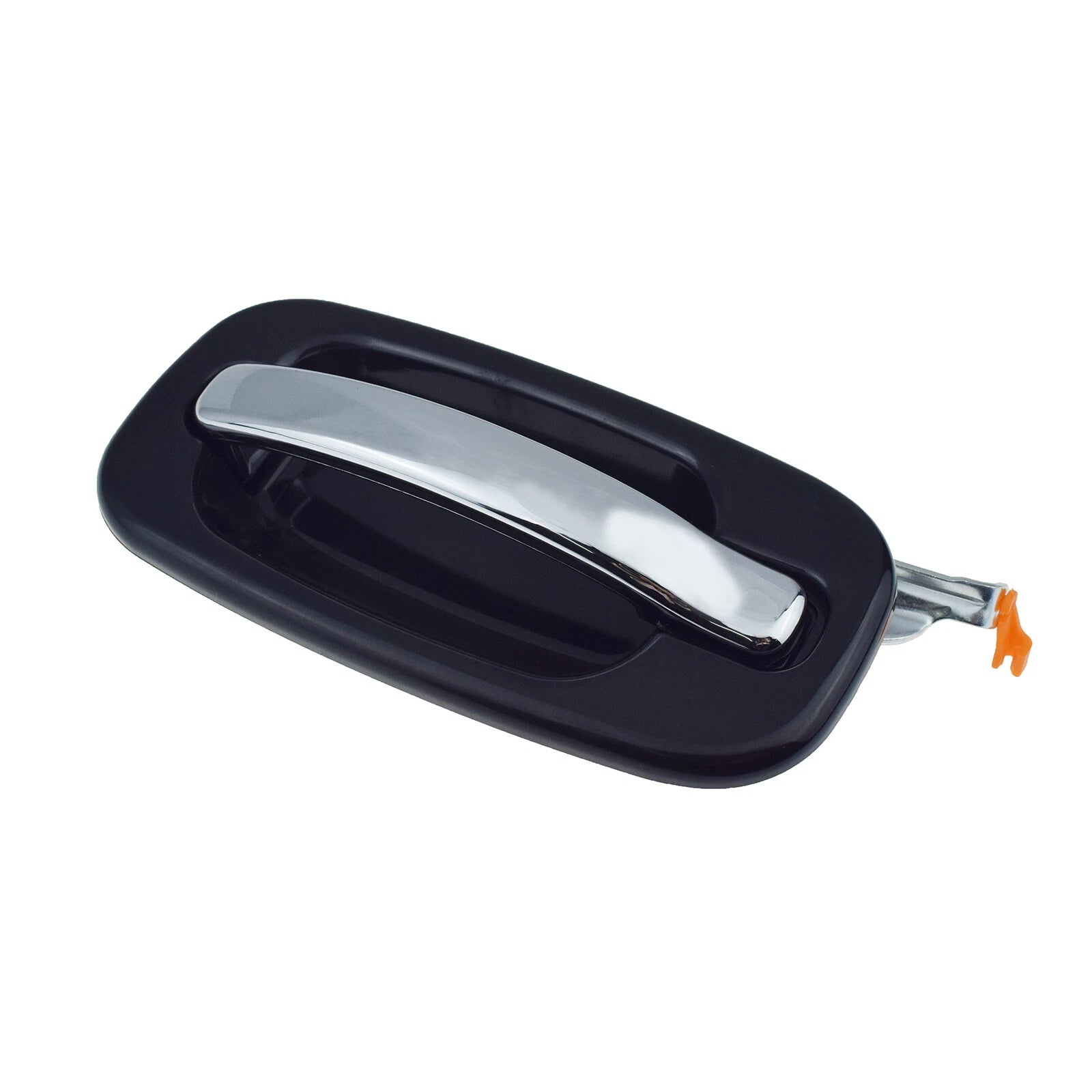 Rear Left Black w/Chrome Lever Door Handle for 99-06Silverado Tahoe Sierra Yukon 6B93BC-57
