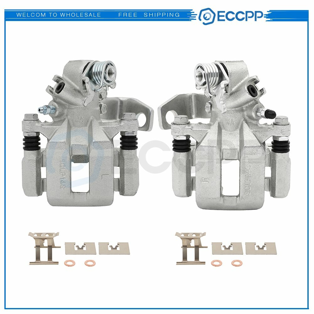 Rear Left Right Brake Calipers 2Pcs For 2006-2011 Acura CSX 2013-2018 Acura ILX 6B93BC-57