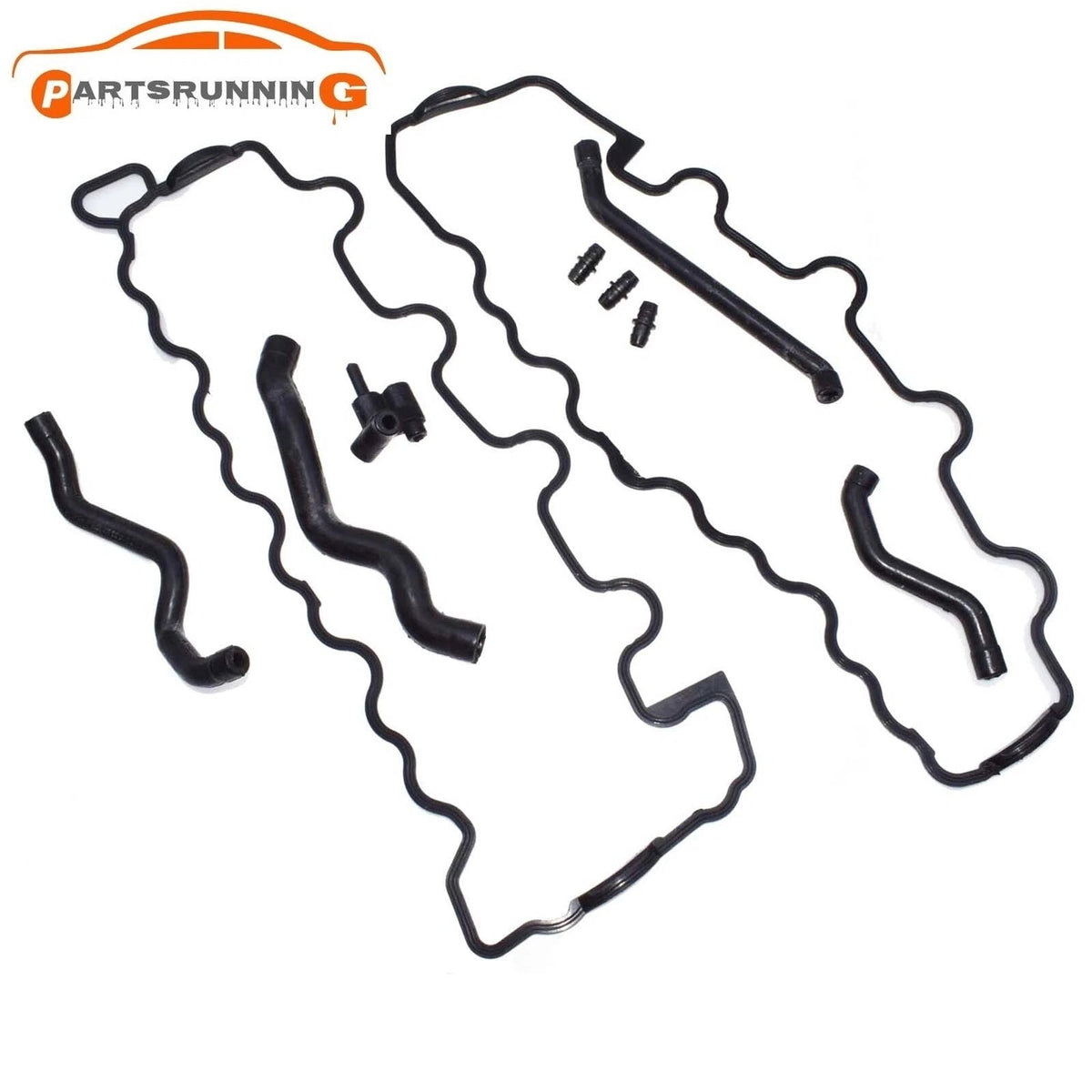 Valve Cover Gasket &Crank Case Hose Kit for Mercedes C Class CLK E ML E320 ML320 6B93BC-57