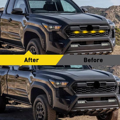 4x Front Bumper Amber Fog Lamp For 2024-2025 Tacoma TR D Sport / TR D Off-Road A 6B93BC-57