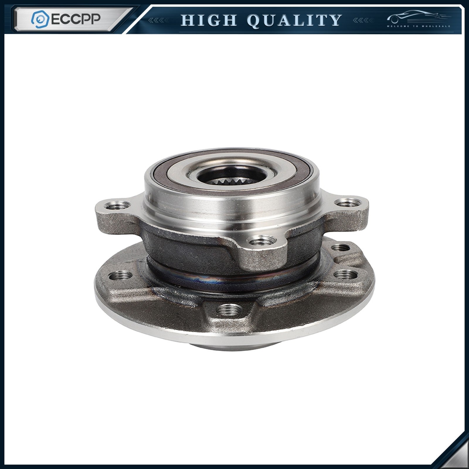 4Pcs Front & Rear Wheel Hub Bearings Assembly For Jeep Compass Renegade AWD Only 6B93BC-57