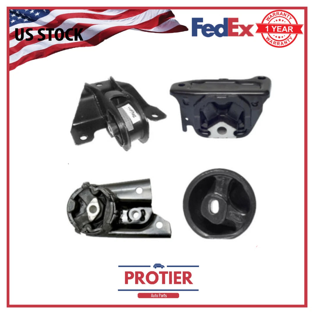 Engine Motor 4PCS for 1995 Dodge Stratus 2.0L for Auto Trans 6B93BC-57