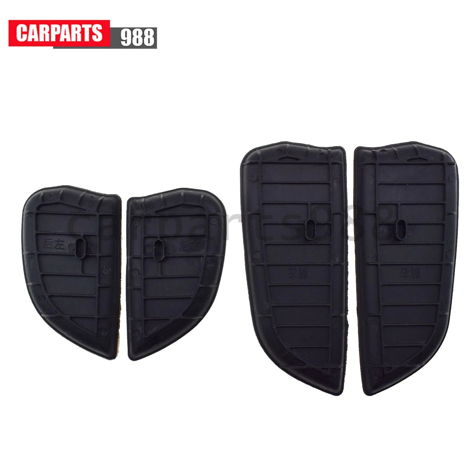 4pcs Front Rear Inner Door Handle Cushion Armrest Cover For Mazda 3 Axela 14-19 6B93BC-57