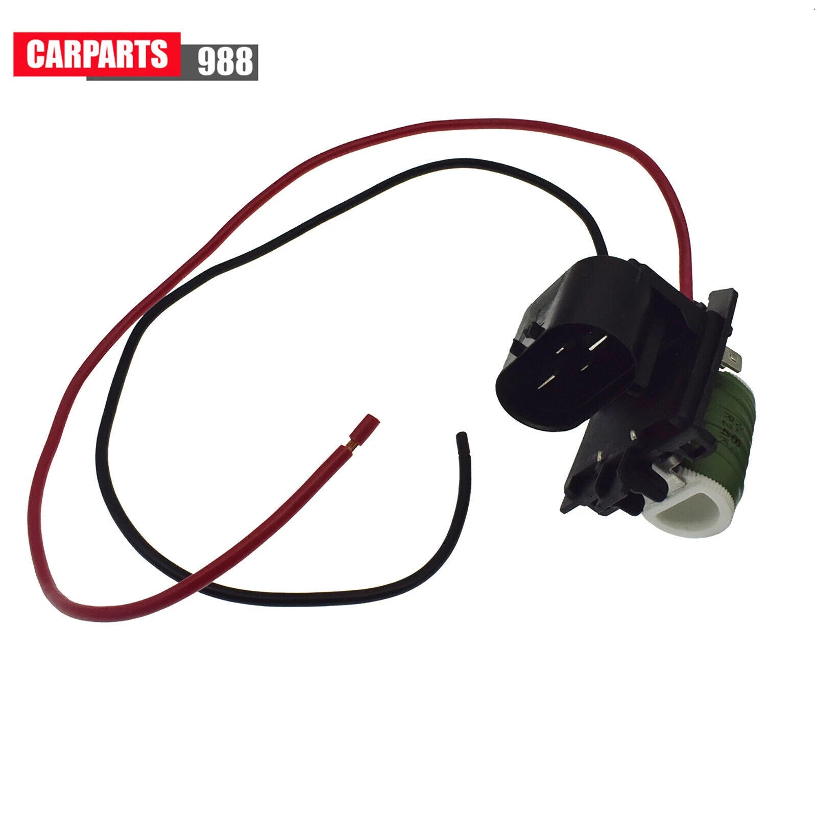 For Chevy Cruze Astra Zafira Fan Blower Motor Resistance + Connector 94749639 6B93BC-57