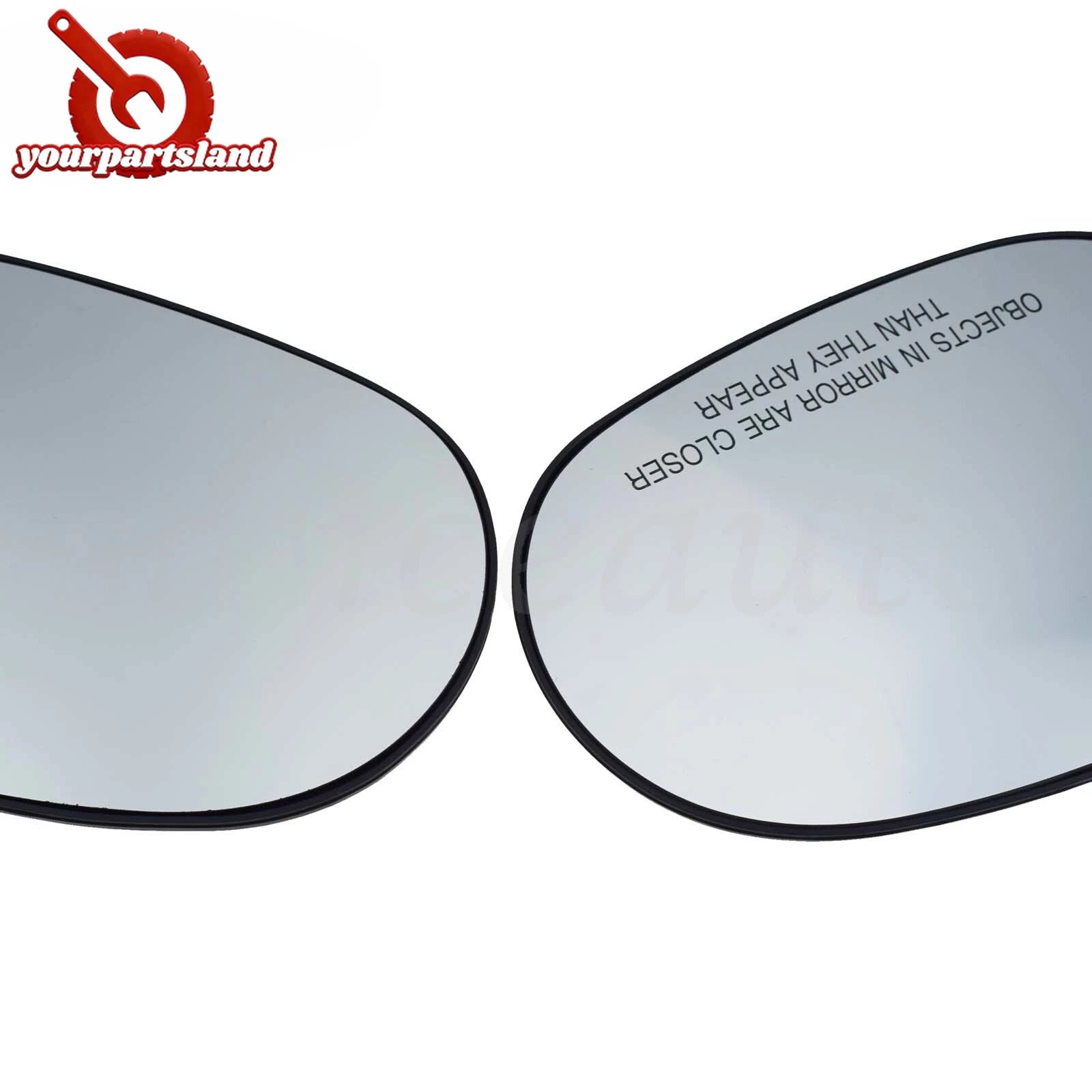2PCS Pair Heated Mirror Glass Rearview Mirror Lens for Dodge Challenger 08-22 6B93BC-57