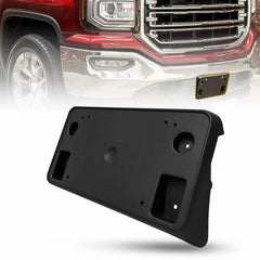 For 2016 2017 2018 GMC Sierra 1500 Front License Plate Tag Frame Bracket Holder 6B93BC-57
