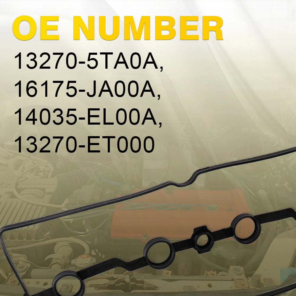 3X Valve Cover Gaskets Seals For 2013 Nissan NV200 S SV 2.0L L4 Gas 2017Juke EOA 6B93BC-57