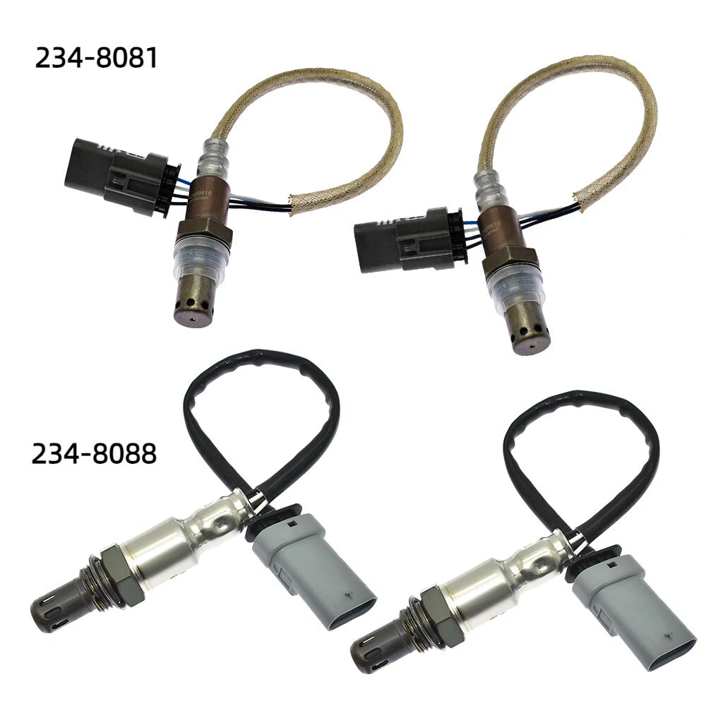 4pcs O2 Oxygen Sensor For 2014-2017 GMC Sierra 1500 & Chevy Silverado 5.3L Tahoe 6B93BC-57
