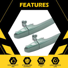 Outside Exterior Sliding Door Handle Left Right Rear For 04-10 Toyota Sienna EOA 6B93BC-57