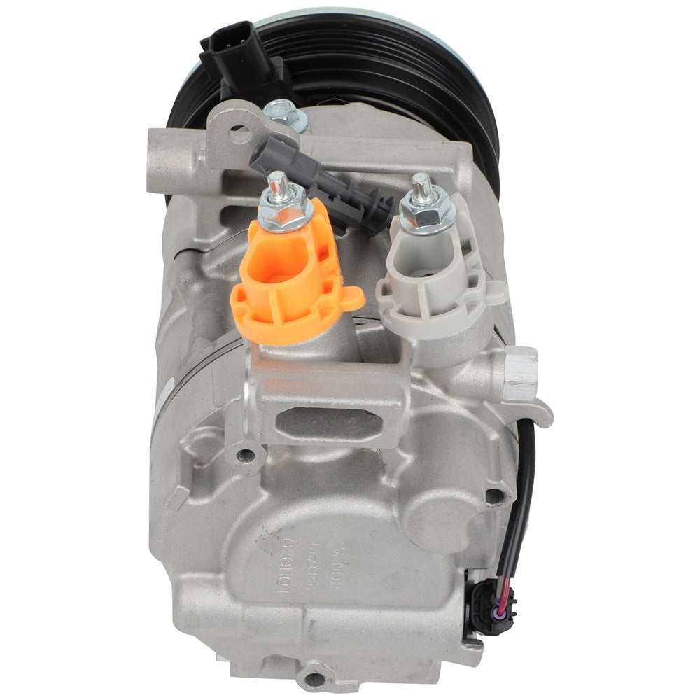 A/C Compressor with 4-Groove Pulley for Ford EcoSport 2018 2019-2022 2.0L 6B93BC-57