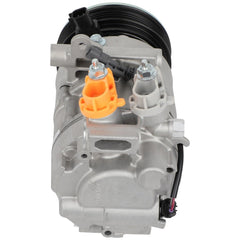 A/C Compressor with 4-Groove Pulley for Ford EcoSport 2018 2019-2022 2.0L 6B93BC-57