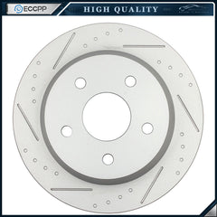 Rear Brake Calipers & Rotors & Pads Set 8Pcs For 1999-2004 Jeep Grand Cherokee 6B93BC-57