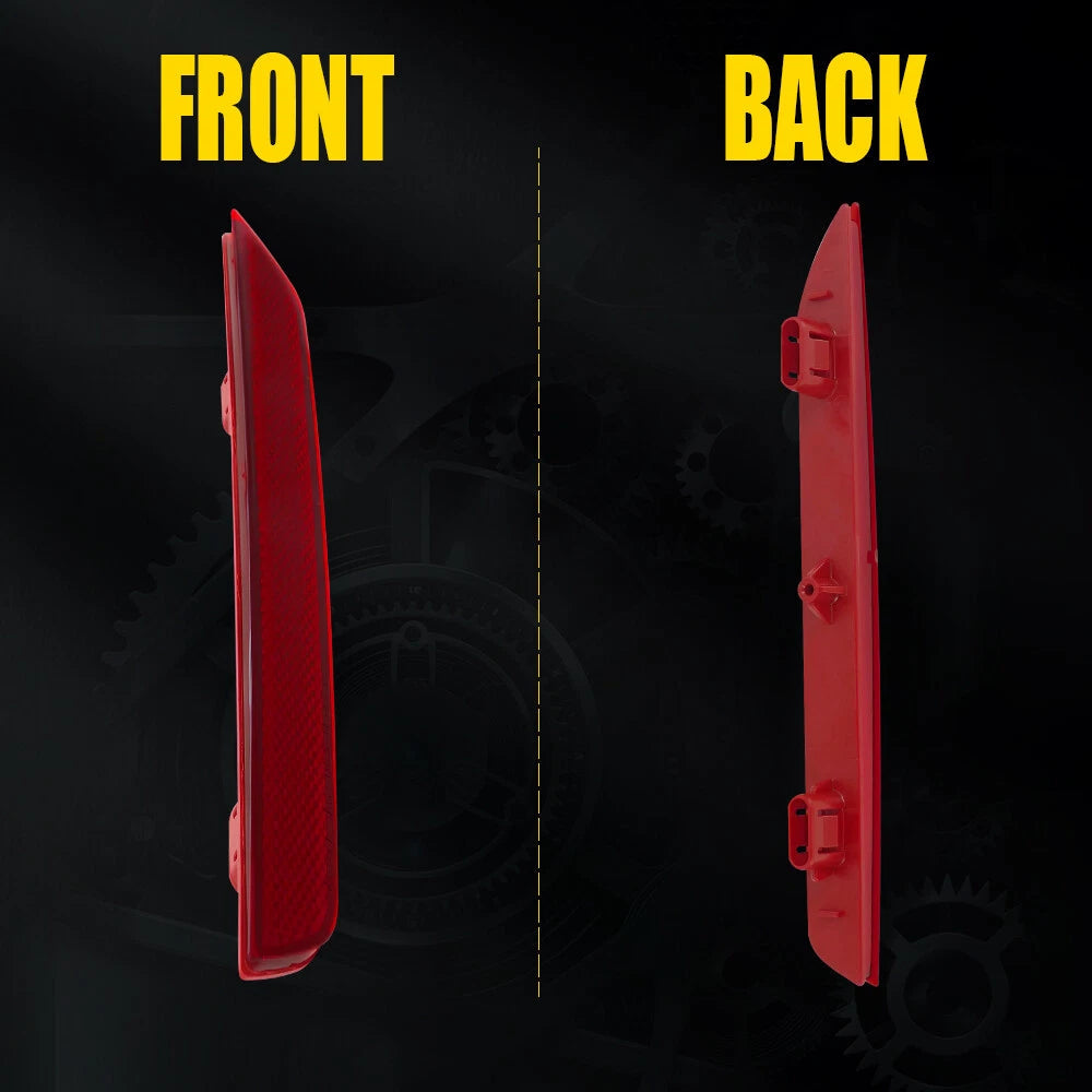 Red Left Driver Side Rear Bumper Reflector Light Case For 11-17 Honda Odyssey EA 6B93BC-57