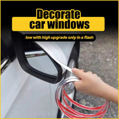 10mm Chrome Trim Molding Decoration Strip Accessories Car Door Side Protector US 6B93BC-57