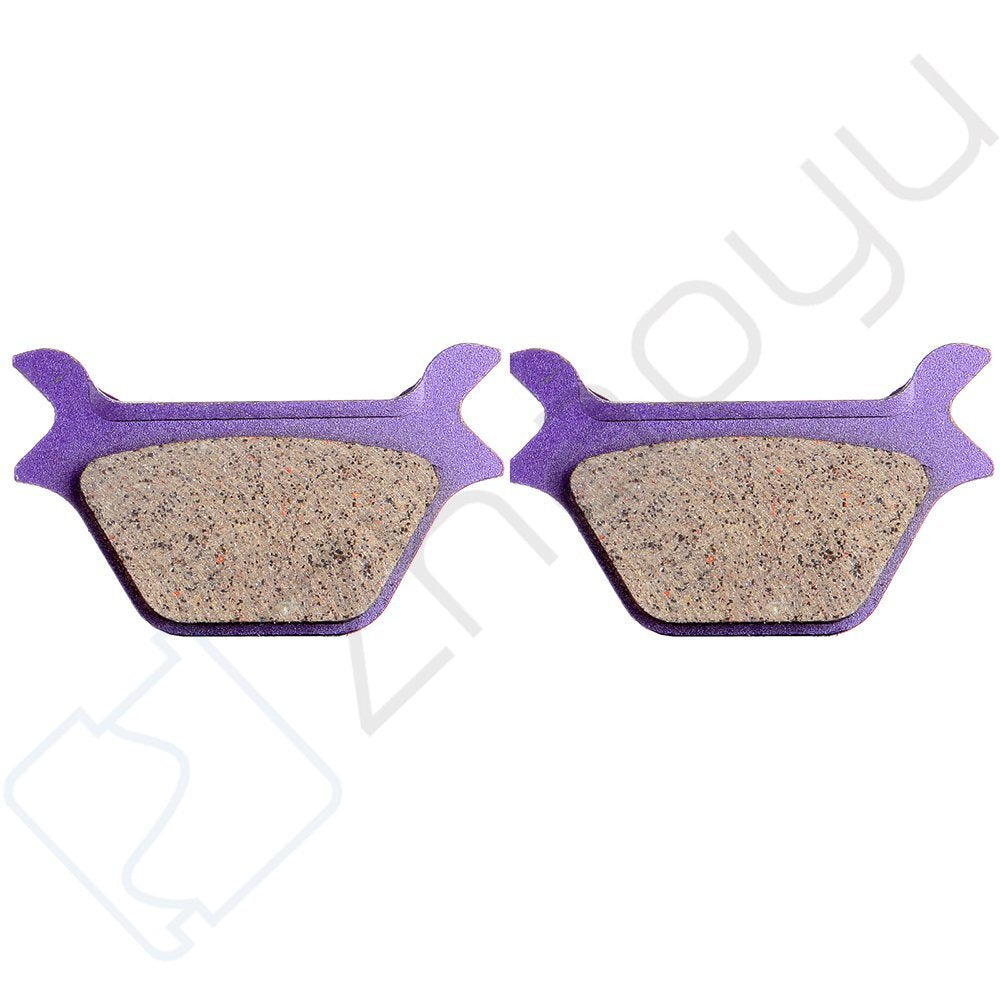 1 Pair Brake Pads Rear For Harley-Davidson FXST Softail 1988-90 Carbon Fiber 6B93BC-57