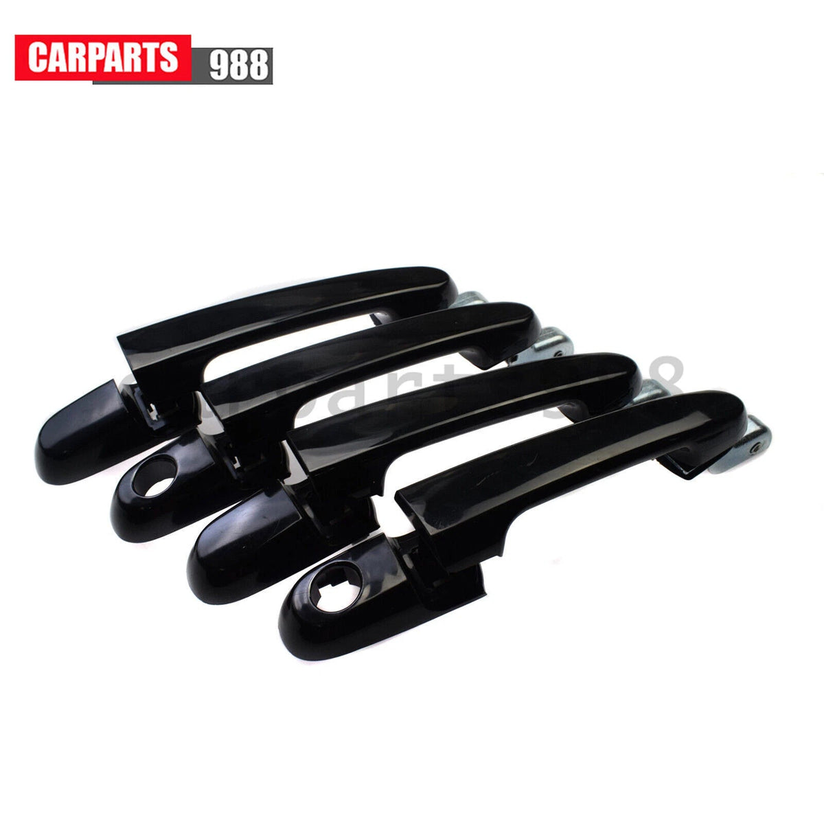4Pcs Front Rear LH RH Outer Door Handle For Hyundai Accent 2006-2011 826501E000 6B93BC-57