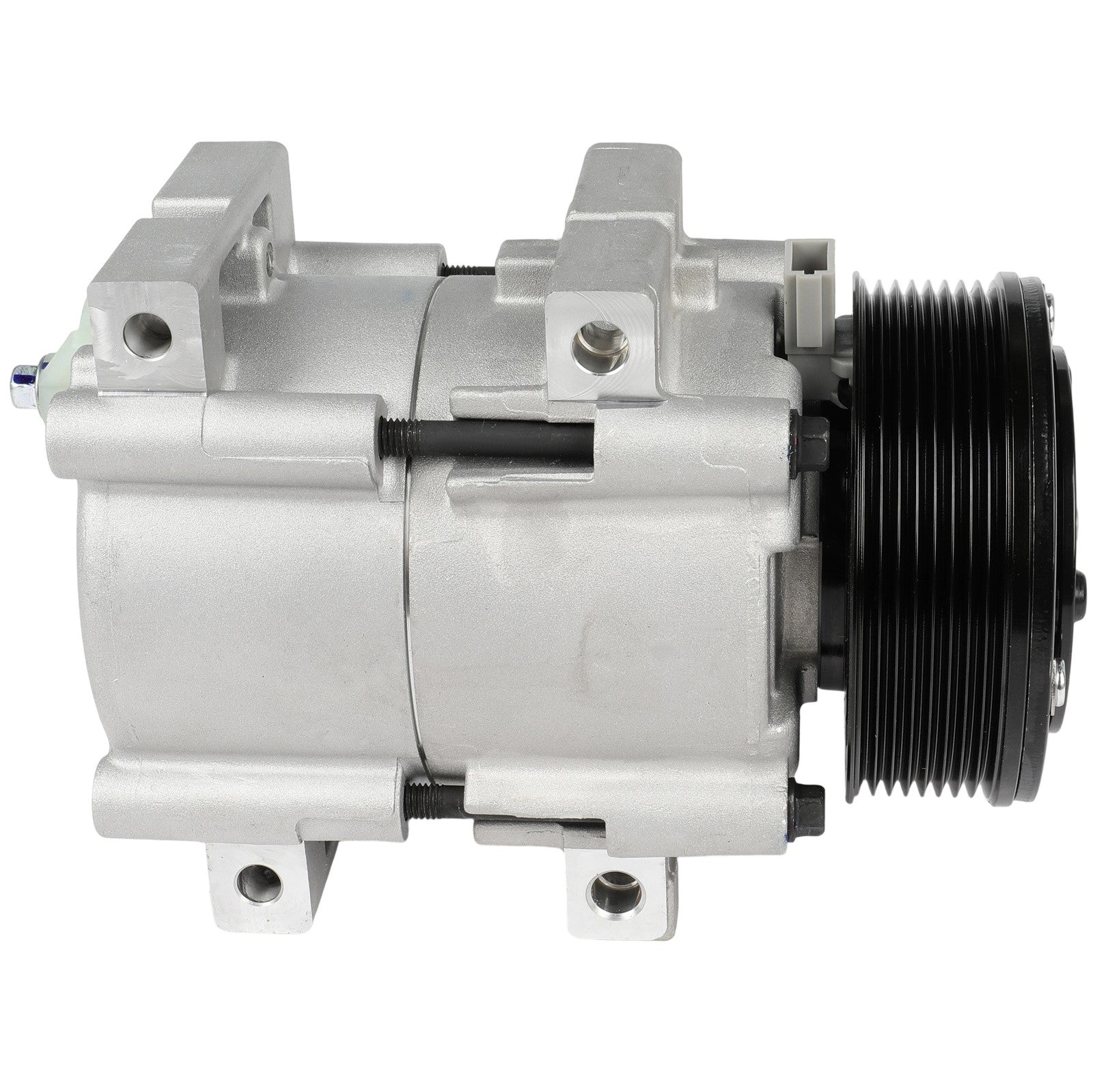 A/C Compressor with 8-Groove Pulley for Ford Excursion 2000 2001-2003 V8 7.3L 6B93BC-57