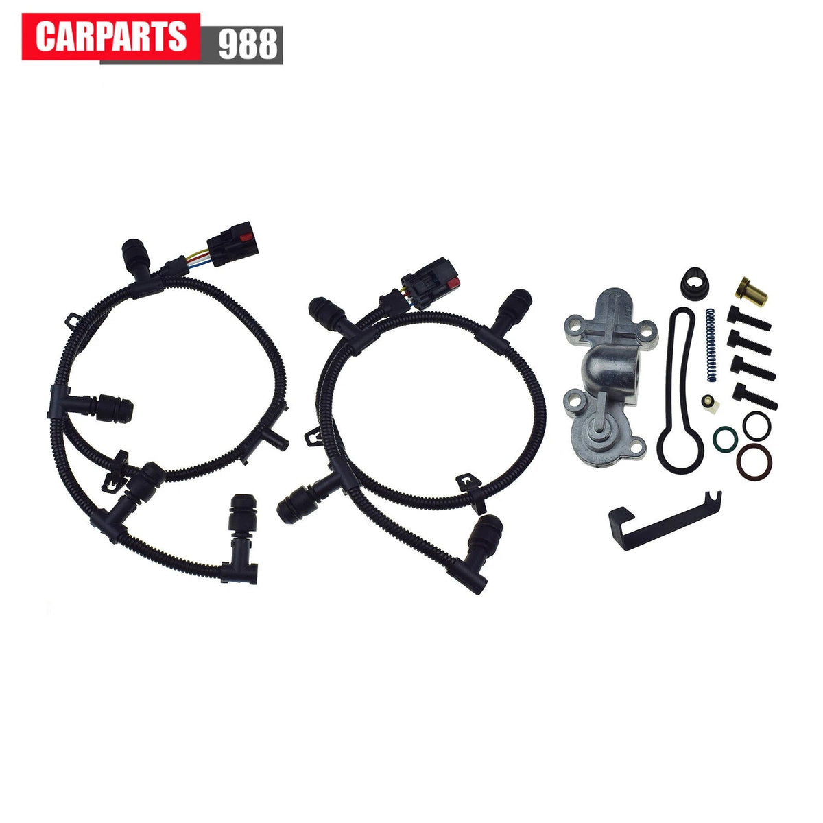 Glow Plug Wire Harnesses + Fuel Pressure Regulator For Ford 6.0L Powerstroke 6B93BC-57