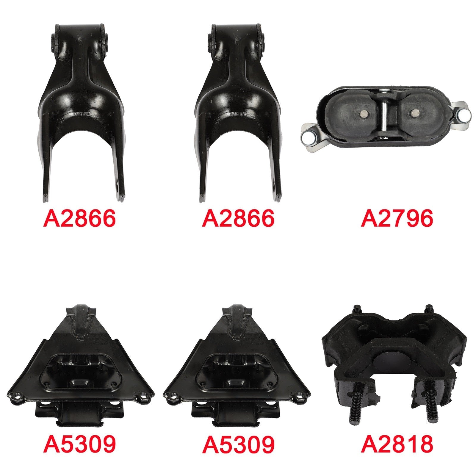 6PCS Engine & Trans Mount Set for 1997 1998 1999 2000 2001-2004 Regal V6 3.8L KOEEP