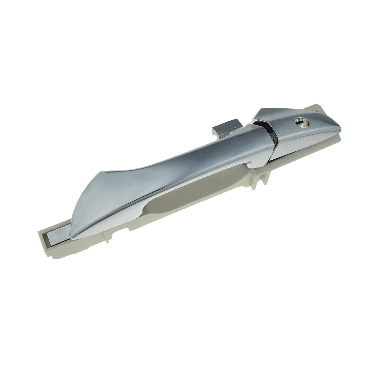 Front Left Exterior Door Handle W/ Keyhole For 2008-2012 Honda Accord Chrome 6B93BC-57