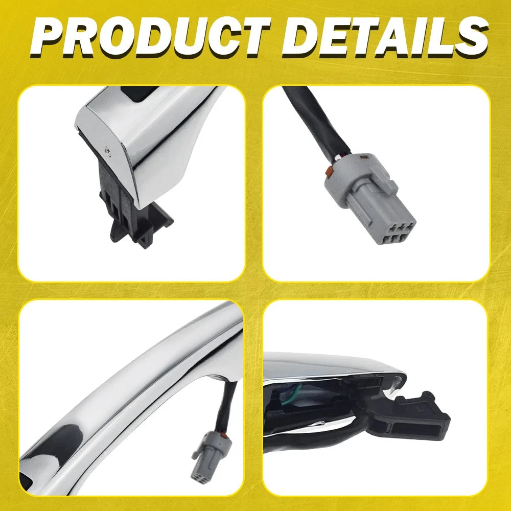 Door Front Left Handle Fit 2017-20 Exterior Hyundai Elantra Sedan w/ Smart Key A 6B93BC-57