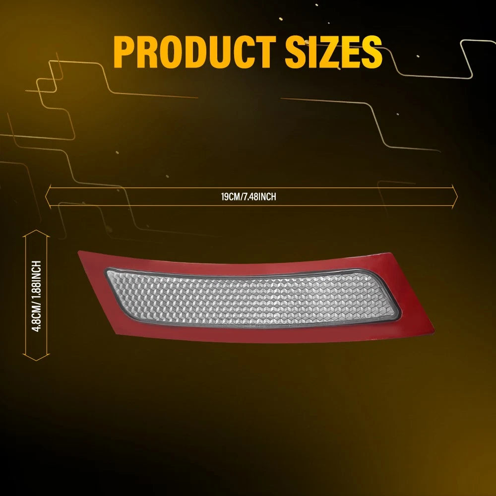 Bumper Reflector Side Marker Lights Clear For 11-16 BMW F10 5-Series 525i 528i A 6B93BC-57