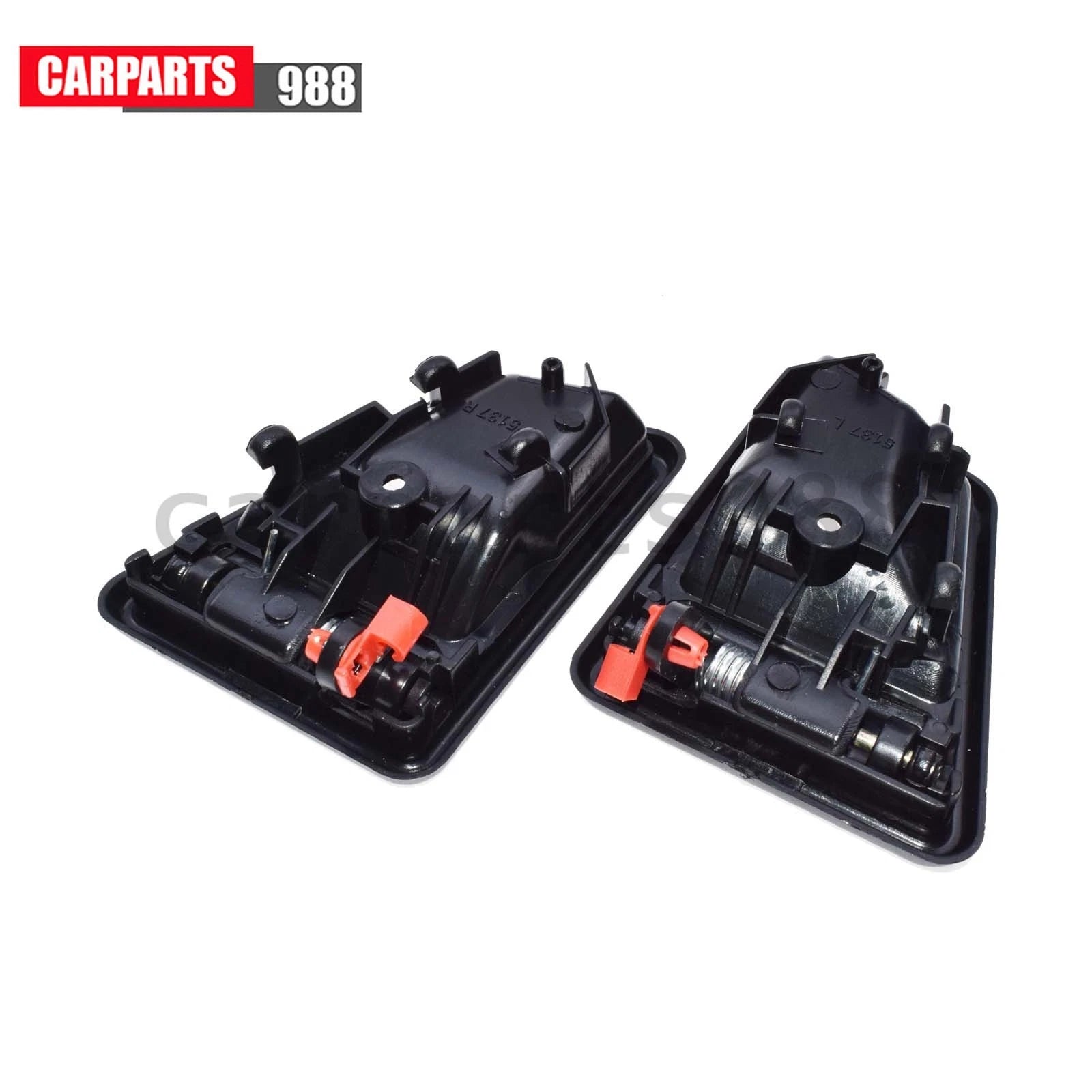 2Pcs Interior Door Handle Black Left & Right For Suzuki Sidekick 8313056B015ES 6B93BC-57