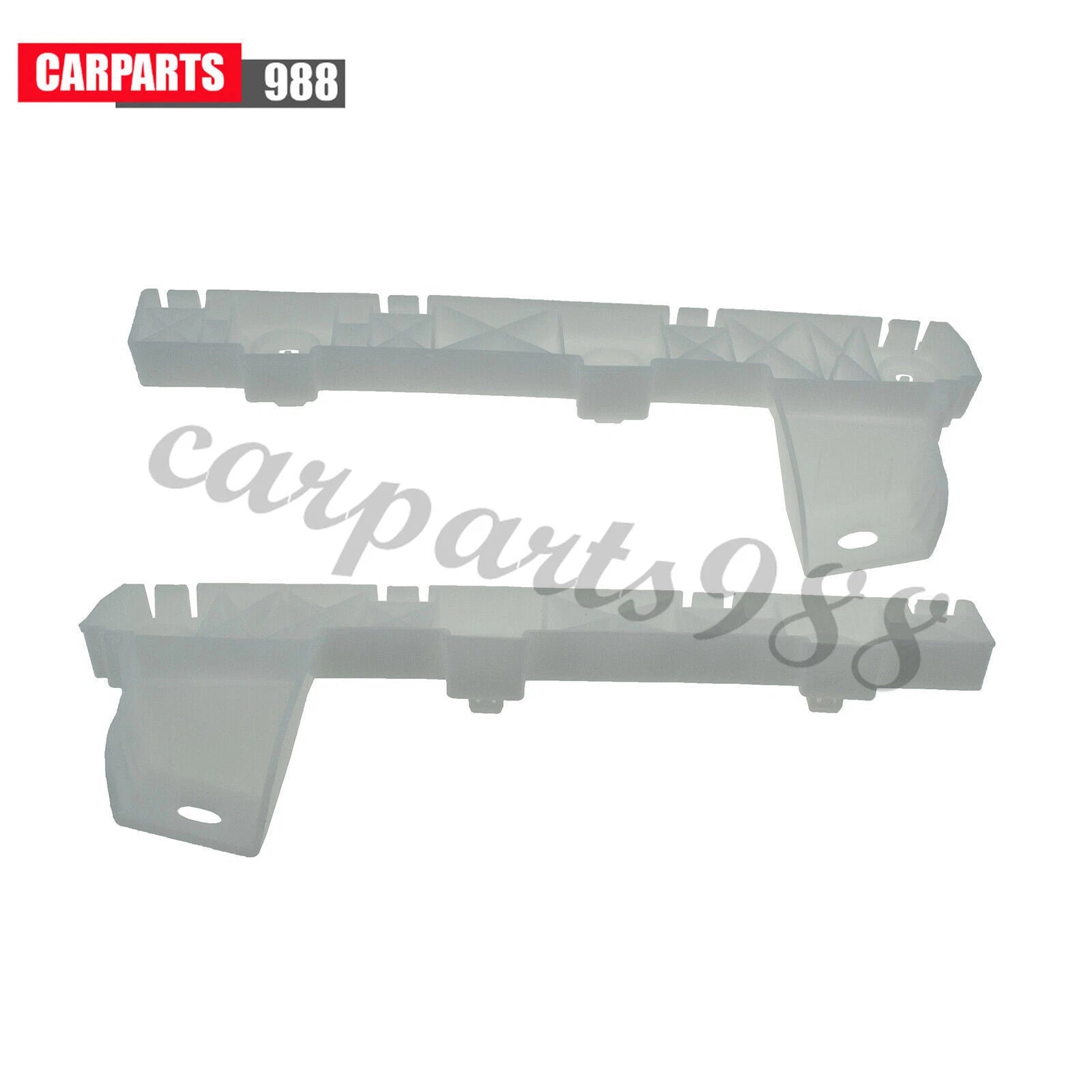 Pair LH RH Front Bumper Bracket for Mitsubishi Lancer 2008-17 6400F549 6400F550 6B93BC-57