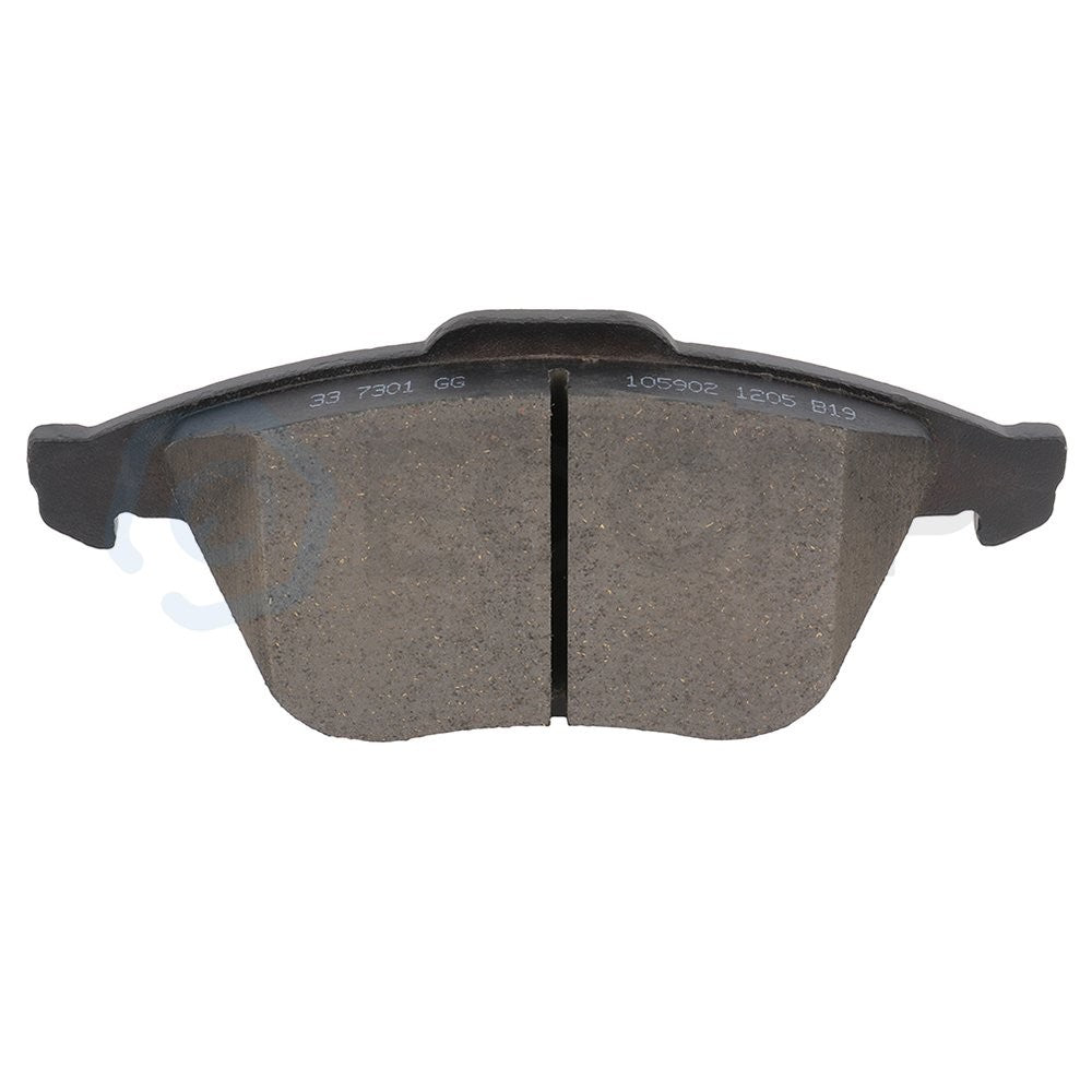 Front Ceramic Brake Pads For Mazda 6 2006 - 2007 4pcs 2.3L Turbocharged Slotted 6B93BC-57