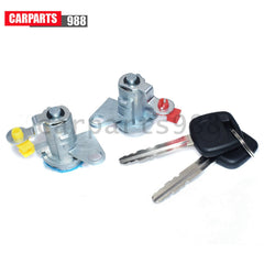 Pair of Door Lock Cylinder with Keys For 96-00 Toyota RAV4 6905142050 6905142060 6B93BC-57