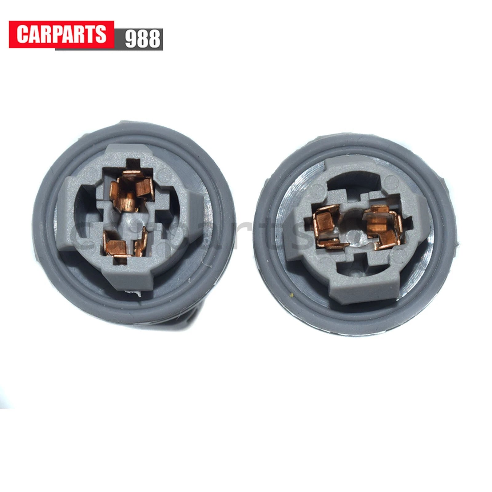 2Pcs For Ford Escape Focus License Tail Brake Plate Light Socket F81Z-13411-AA 6B93BC-57