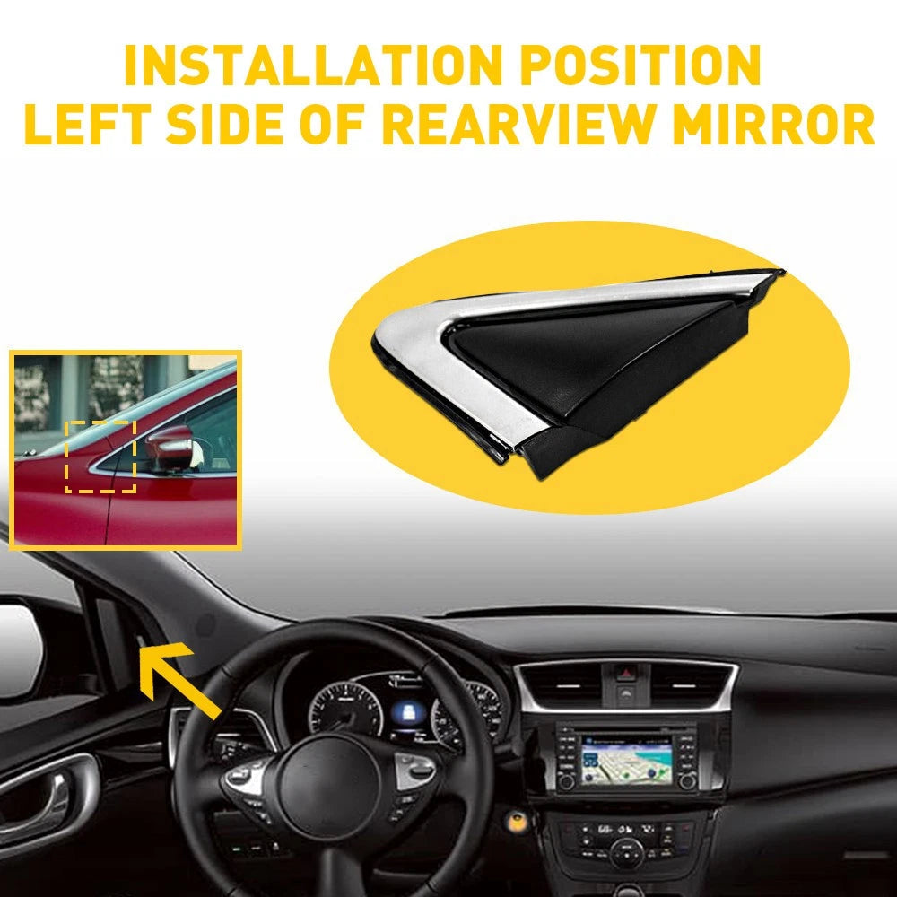 Front Left Fender Trim/Mirror Finisher Sentra For Nissan 13-19 96319-3SG0A EOA 6B93BC-57