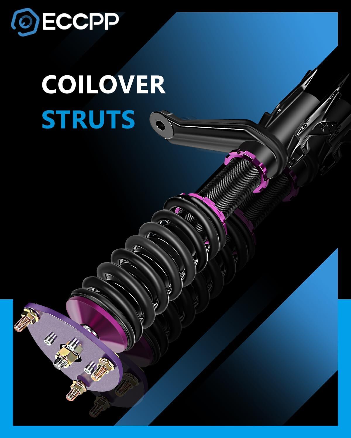 Full Coilovers Kits For 2002-2006 Acura RSX 2.0L Coil Springs Suspension Struts 6B93BC-57