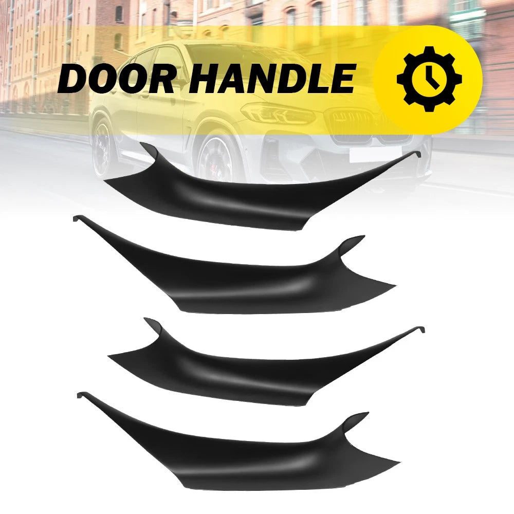 4X For BMW X3 G01 X4 G02 2018-24 Left Right Inner Door Handle Pull Trim Covers A 6B93BC-57