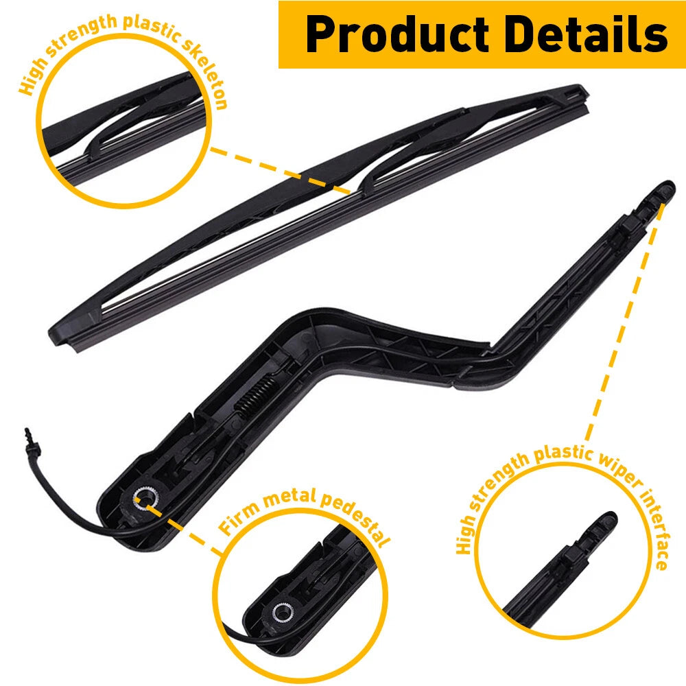 Rear Wiper Blade Arm Fit For GMC Acadia Saturn Outlook 2007~2012 Back EOA 6B93BC-57