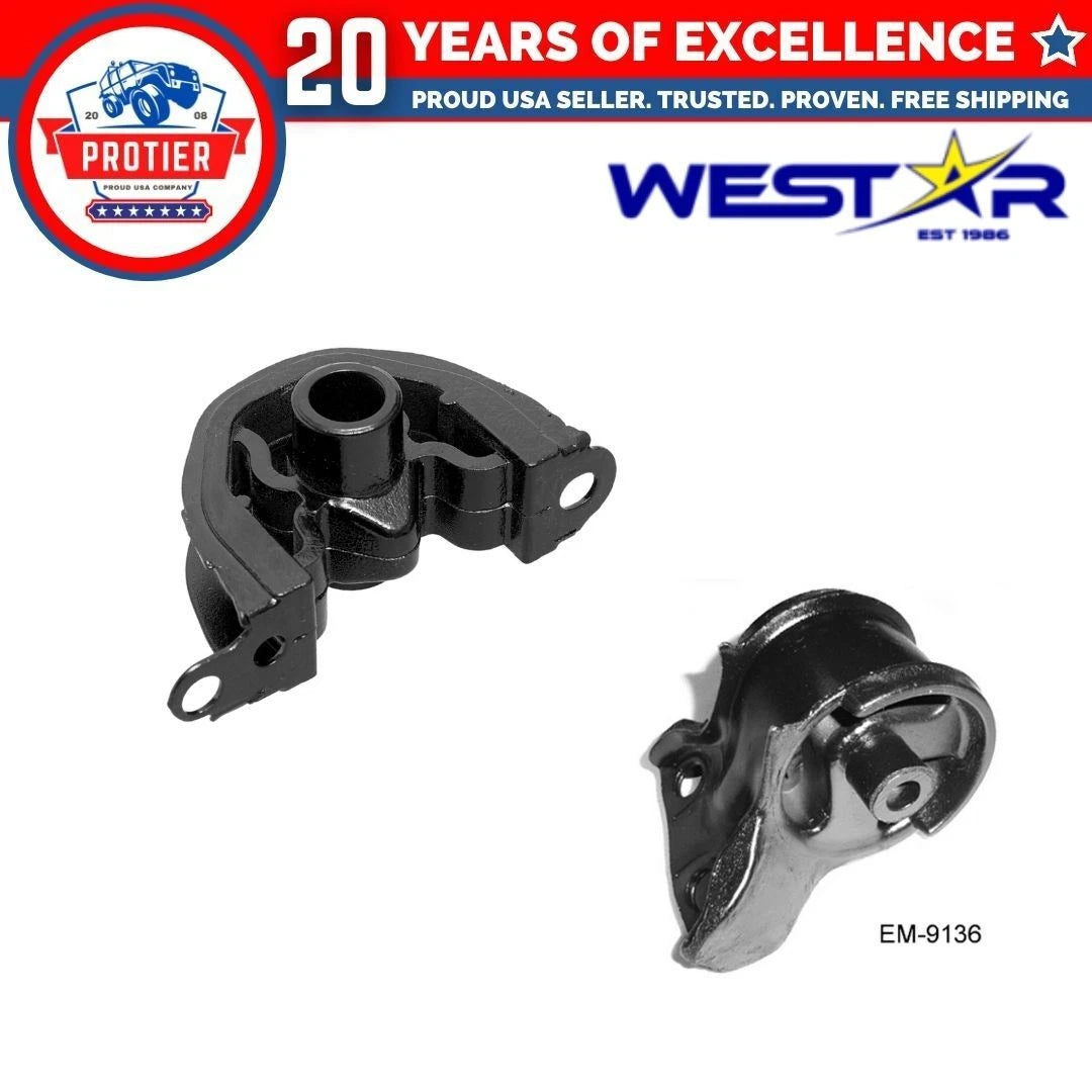 Motor & Trans Mount 4Pcs Set Compatible fors 92 - 95 Honda Civic 1.5L 6B93BC-57